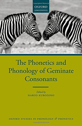 【预订】The Phonetics and Phonology of Geminate Consonants