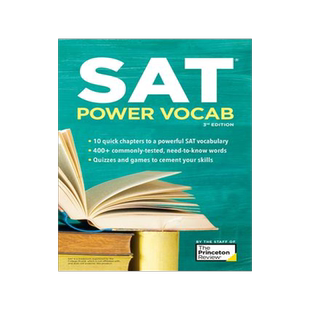 预订 SAT Power Vocab, 3rd Edition: A Complete Guide to Vocabulary Skills and Strategies for the SAT 9780593516706