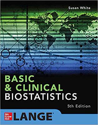 【预售】Basic & Clinical Biostatistics: Fifth Edition