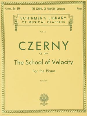 Czerny: Op. 299, The School of Velocity For The Piano 英文原版车尔尼作品299号：钢琴演奏速度指导