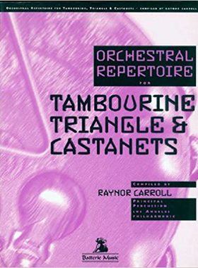 【预售】Orchestral Repertoire for Tambourine, Triangle, and Castanets