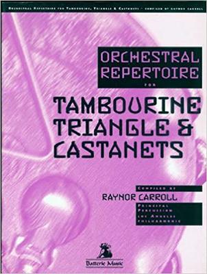 【预售】Orchestral Repertoire for Tambourine, Triangle, and Castanets