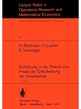 预订 Einführung in die Theorie und Praxis der Entscheidung bei Unsicherheit: Unterlagen für einen Kurs der Schweizeris