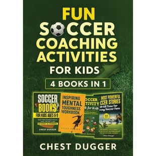 预订 Fun Soccer Coaching Activities for Kids: 4 Books in 1: Coaching Youth Soccer with Training Drills, Fun Activities,