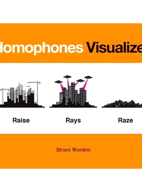 预订 Homophones Visualized: (Book Lover Gift, Nerdy Word and Wordplay Book): 9781452180038