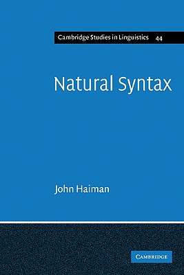 【预订】Natural Syntax