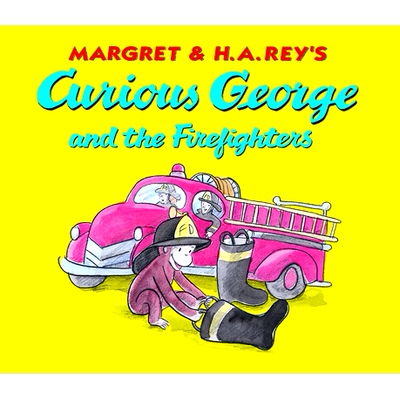 预订 Curious George and the Firefighters Board Book: Lap Edition: 9780618891948