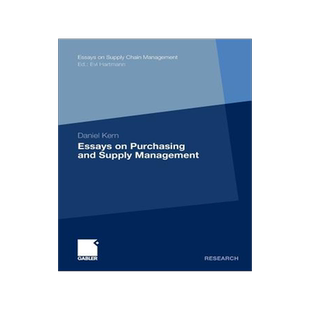 预订 Essays on Purchasing and Supply Management