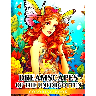 预订 Dreamscapes Of The Unforgotten Coloring Book: A Captivating Coloring Book for Dreamers, Ages 10-14: 9798866241491