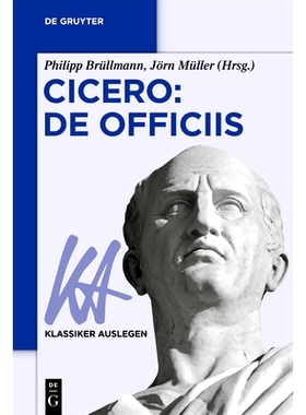 预订 Cicero: De officiis 西塞罗：按职权: 9783110760149