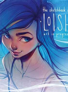 英文原版 荷兰插画家Loish素描本 The Sketchbook of Loish 艺术画册 Lois van Baarle