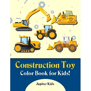 for Color Book 9781683262480 Kids Construction 预订 Toy