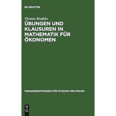 预订 Übungen und Klausuren in Mathematik für Ökonomen: 9783486254631