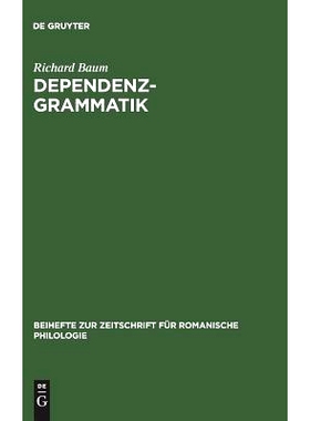 预订 Dependenzgrammatik: Tesnières Modell der Sprachbeschreibung in wissenschaftsgeschichtlicher und kritischer Sicht: