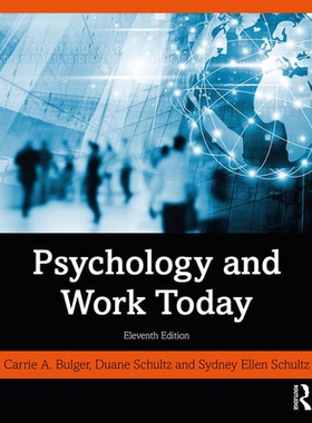 【预订】Psychology and Work Today