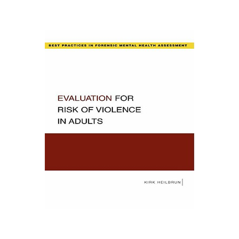 【预售】Evaluation for Risk of Violence in Adults
