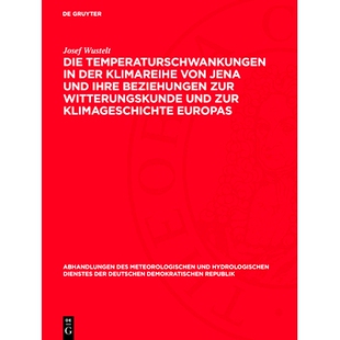 Klimageschic Witterungskunde und Die Temperaturschwankungen ihre Klimareihe der zur 预订 von Beziehungen Jena
