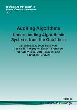 [预订]Auditing Algorithms 9781680839166