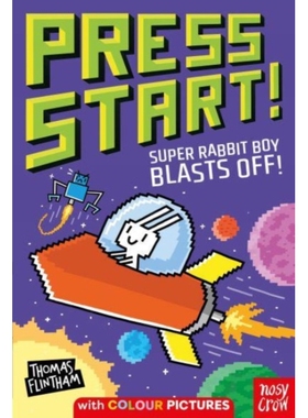 预订 Press Start! Super Rabbit Boy Blasts Off! 按下“开始”键！超级兔小子起飞！: 9781805131243