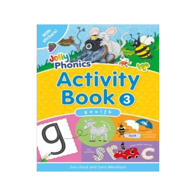 [预订]Jolly Phonics Activity Book 3g, O, U, L, F, B 9781844141555
