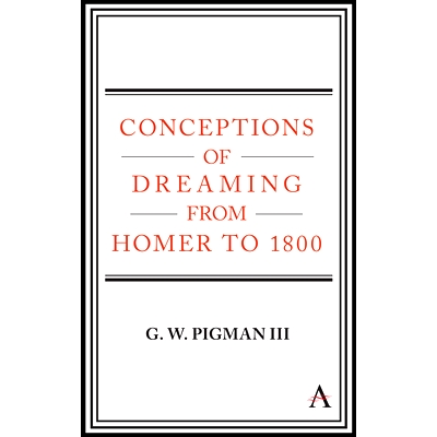 预订 Conceptions of Dreaming from Homer to 1800: 9781783088881