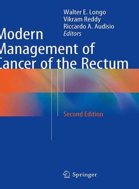 预订 Modern Management of Cancer of the Rectum