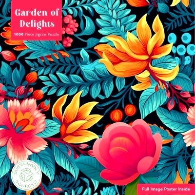 预订 Adult Sustainable Jigsaw Puzzle Garden of Delights: 1000-Pieces. Ethical, Sustainable, Earth-Friendly