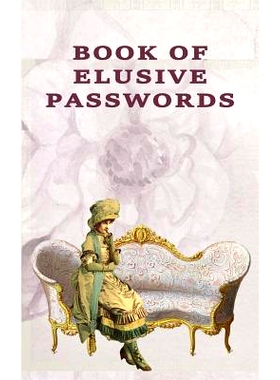 预订 Book of Elusive Passwords: Internet security password with 312 sections for internet passwords for addresses and us