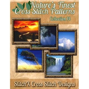 Cross Stitch Nature’s 9781502899385 No. Finest Collection 预订 Pattern