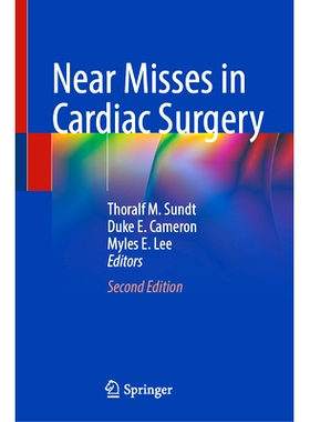 预订 Near Misses in Cardiac Surgery 心脏手术中的险兆: 9783030927493
