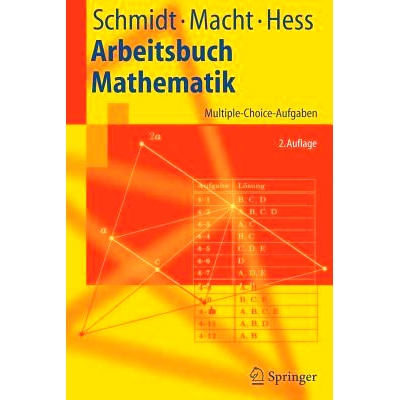 预订 Arbeitsbuch Mathematik: Multiple-Choice-Aufgaben: 9783540245506