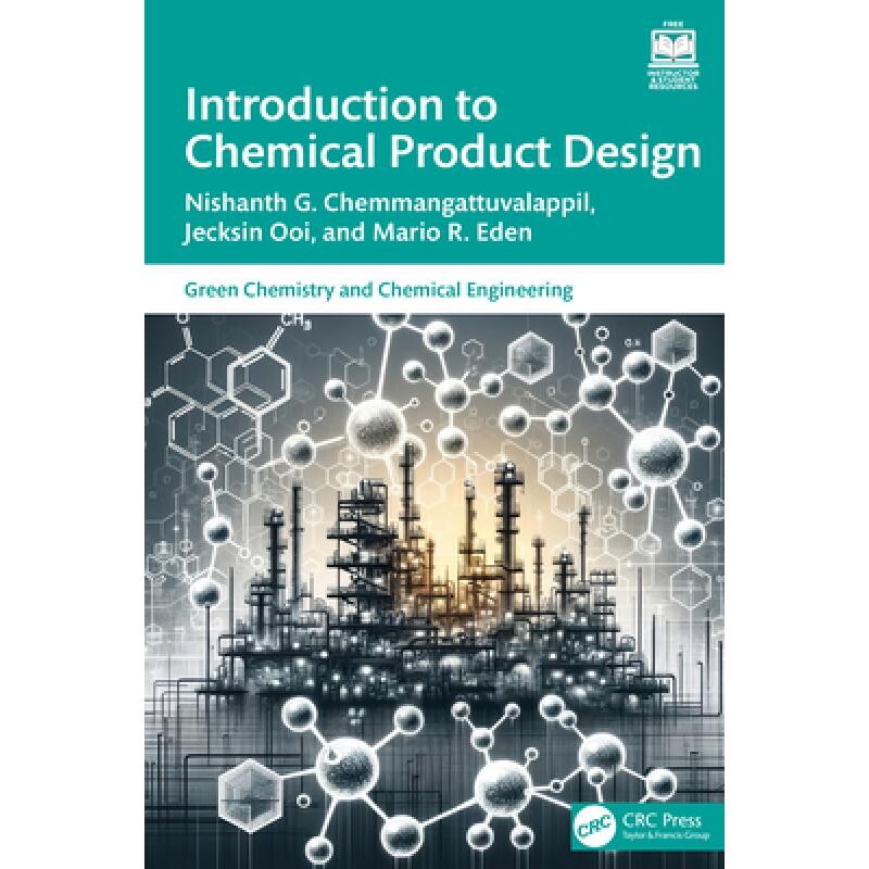 预订 Introduction to Chemical Product Design 化工产品设计概论 9781032708898