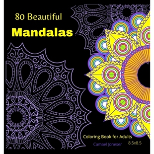 预订 80 Beautiful MandalasColoring book for Adults: The most Amazing Mandalas for Relaxation and Stress Relief: 97822600