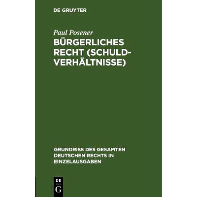 预订 Bürgerliches Recht (Schuldverhältnisse): 9783111266084
