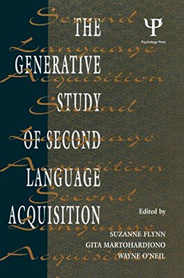 【预订】The Generative Study of Second Language Acquisition