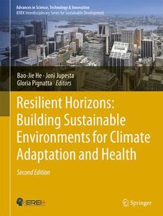 for 预订 Sustainable Climate Health Horizons and Resilient 9783031461088 Building Adaptation Environments