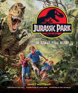 The 英文原版 终极视觉史 侏罗纪公园 History 斯皮尔伯格 电影制作集画册 Jurassic Visual Ultimate Park 三部曲图解指南