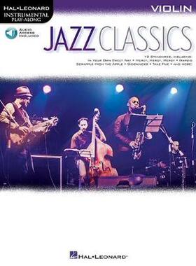 【预订】Jazz Classics: Instrumental Play-Along for Violin [With Access Code]