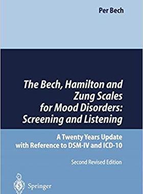 【预订】The Bech, Hamilton and Zung Scales for Mood Disorders: Screening and Listening