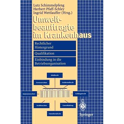 预订 Umweltbeauftragte im Krankenhaus: Rechtlicher Hintergrund, Qualifikation, Einbindung in die Betriebsorganisation: 9