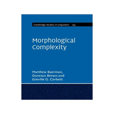 [预订]Morphological Complexity 9781107543614