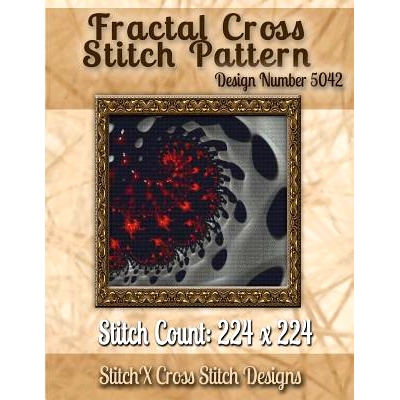 预订 Fractal Cross Stitch Pattern: Design No. 5042: 9781502875358