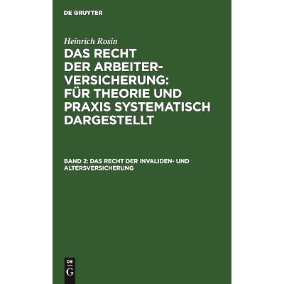预订 Das Recht der Invaliden- und Altersversicherung: 9783111288253