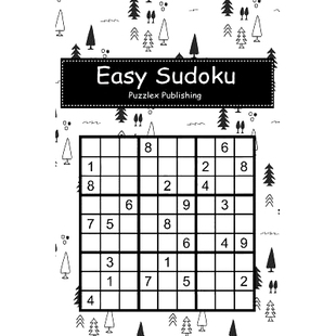 Game With Easy Puzzle tree 9781793107992 预订 Christmas For Sudoku Pattern Background Beginers cover with