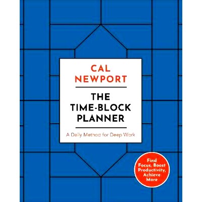 预订 The Time-Block Planner: A daily method for deep work 时间计划者: 9780241474617