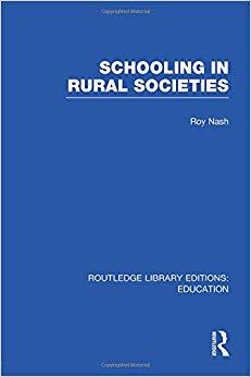【预售】Schooling in Rural Societies (RLE Edu L)