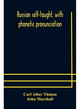 预订 Russian self-taught, with phonetic pronunciation: 9789354179235