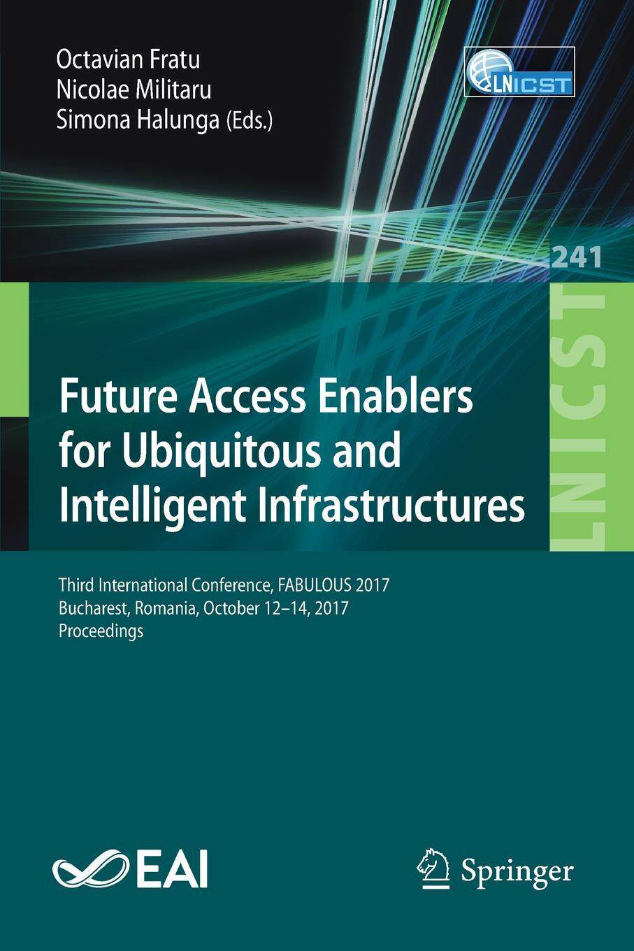 【预售】Future Access Enablers for Ubiquitous and Intelligent Infrastructures