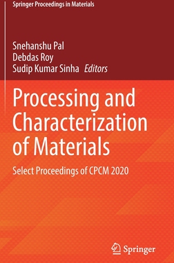 【预订】Processing and Characterization of Materials 9789811639364