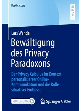 预订 Bewältigung des Privacy Paradoxons: 9783658361426